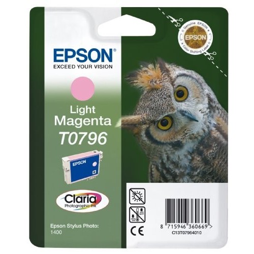 CARTUCCIA ORIGINALE EPSON C13T07964010 T0796 LIGHT MAGENTA