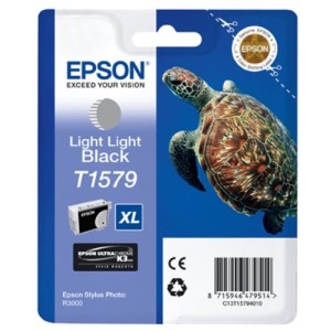 CARTUCCIA ORIGINALE EPSON T1579 XL LIGH LIGHT BLACK