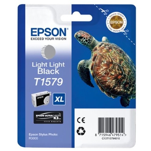 CARTUCCIA ORIGINALE EPSON T1579 XL LIGH LIGHT BLACK