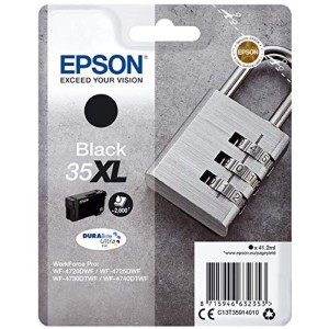 CARTUCCIA ORIGINALE EPSON T3591 NERO BK XL C13T35914010 2.6K