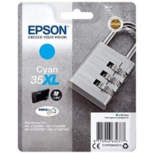 CARTUCCIA ORIGINALE EPSON T3592 CIANO XL C13T35924010 1.9K