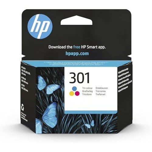 CARTUCCIA ORIGINALE HP 301 COLORE (CH562EE) SCADUTA