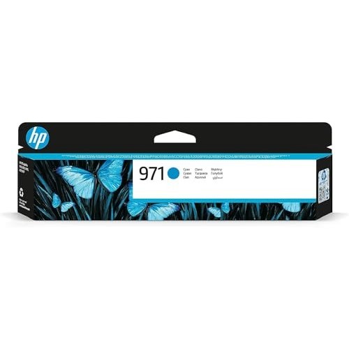 CARTUCCIA ORIGINALE HP 971 CIANO SCADUTA CN622AE