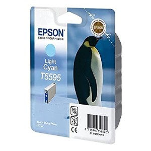 EPSON T5595 LIGHT CIANO ORIGINALE