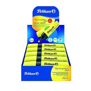 EVIDENZIATORE PELIKAN GIALLO pz. 10