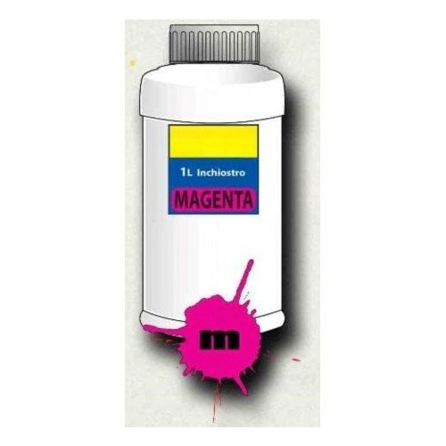 FLACONE INCHIOSTRO 1 LITRO 1000 ML HP CANON MAGENTA