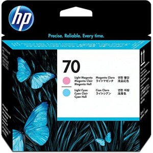 TESTINA HP 70 LIGHT CIANO/ LIGHT MAGENTA ORIGINALE SCADUTA C9405A