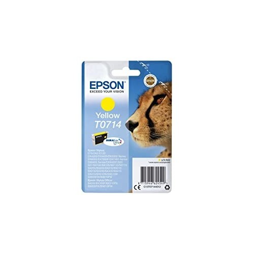 CARTUCCIA ORIGINALE EPSON C13T07144010 T0714 YELLOW