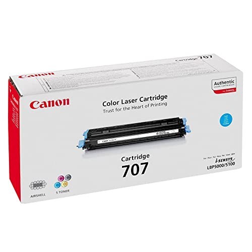 TONER CANON 707 CIANO LASERJET-COLOR 9423A004 ORIGINALE