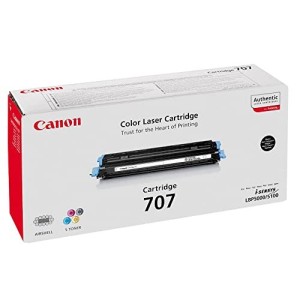 TONER CANON 707 NERO BK LASERJET-COLOR 9424A004 ORIGINALE