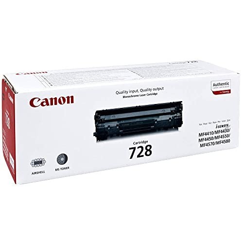 TONER CANON 728 BK NERO ORIGINALE